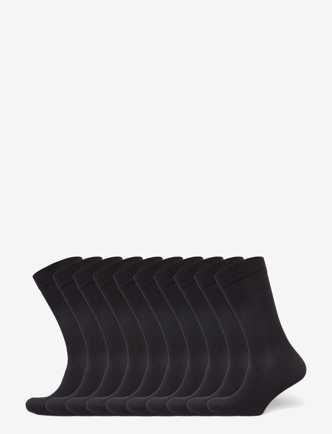 URBAN QUEST - 10-Pack Men Bamboo Basic Socks - crew-socken - black - 1