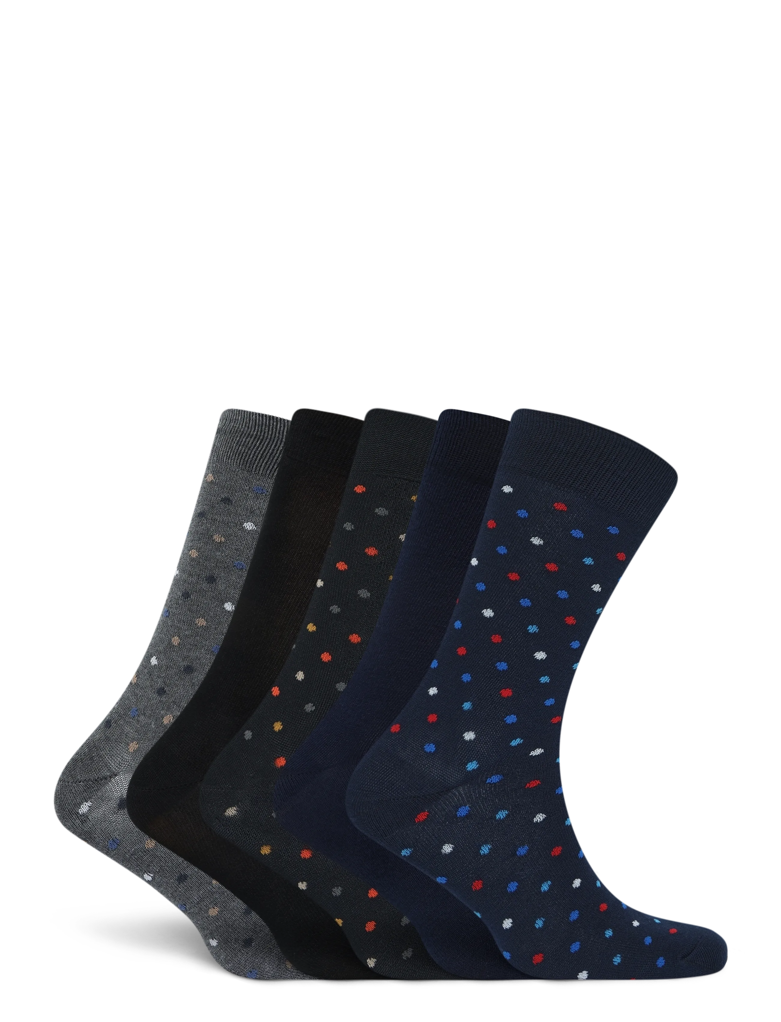 URBAN QUEST - 5-Pack Men Bamboo Basic Socks MULTI COLOR - die niedrigsten preise - multicolor 4 - 1