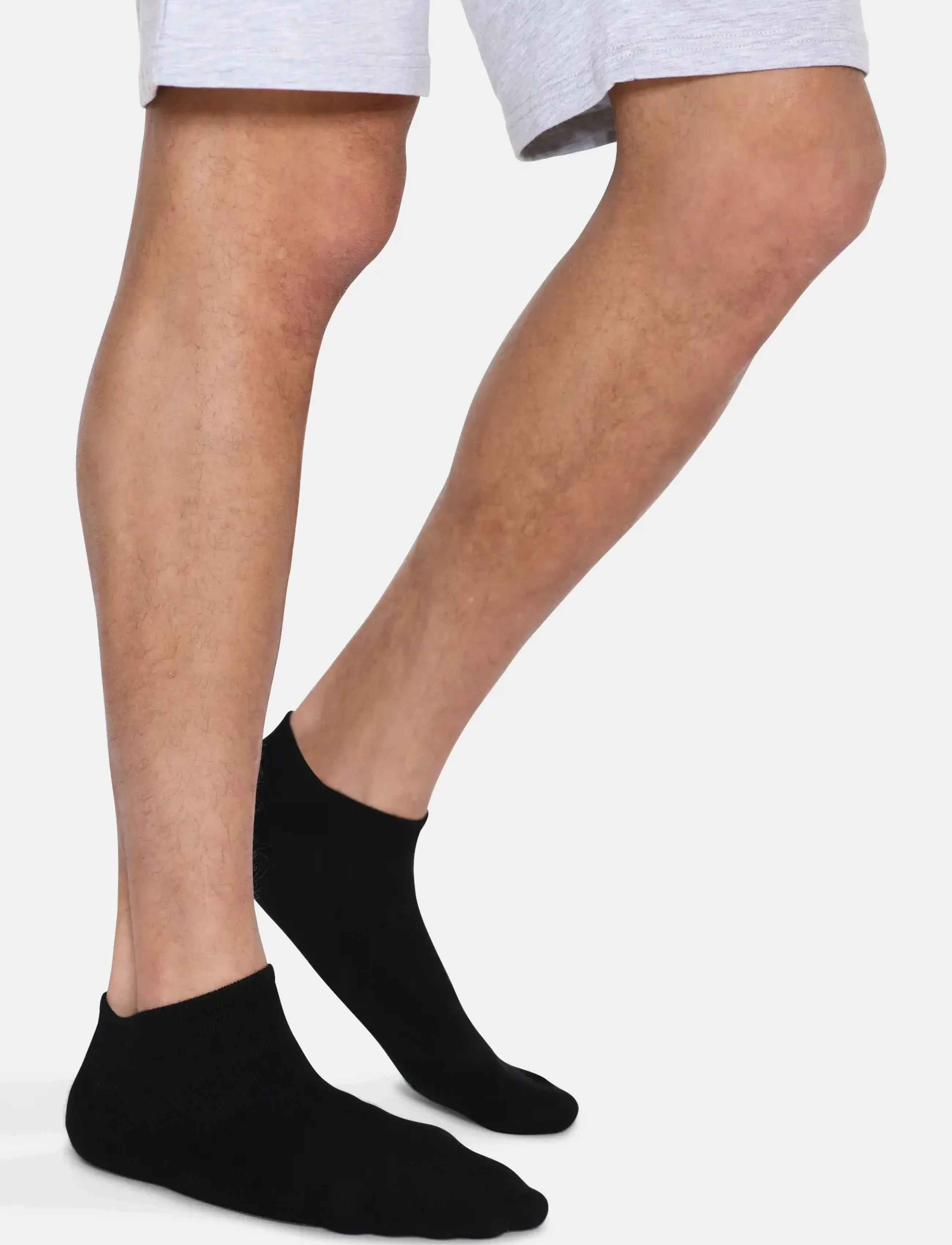 URBAN QUEST - 10-Pack Men Bamboo Footie - laveste priser - black - 3