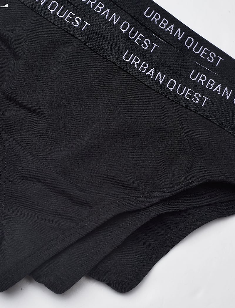 URBAN QUEST - THE BAMBOO 3-PACK G-STRING - string - black - 1