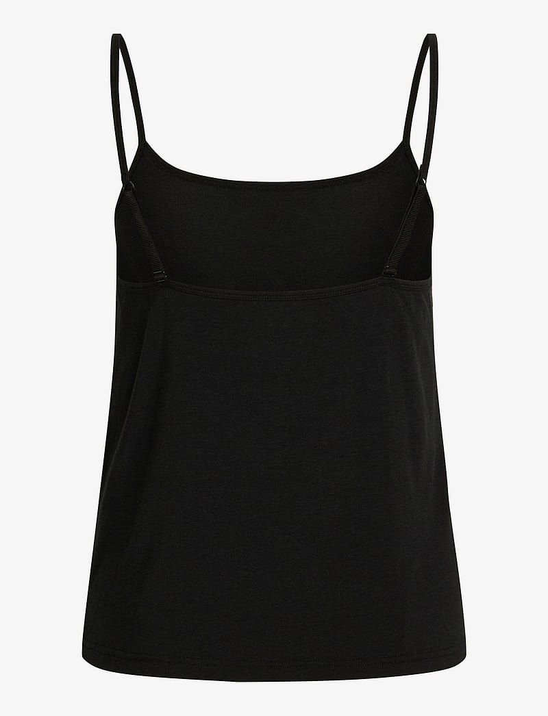 URBAN QUEST - THE BAMBOO 2-PACK TOP - linnen - black - 2