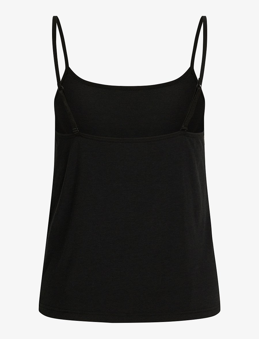 URBAN QUEST - THE BAMBOO 2-PACK TOP - tanktops - black - 2