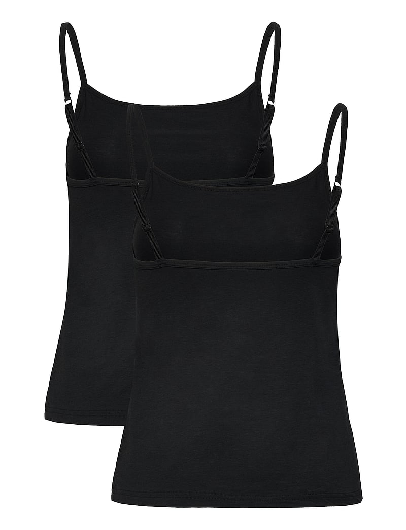 URBAN QUEST - THE BAMBOO 2-PACK TOP - linnen - black - 4