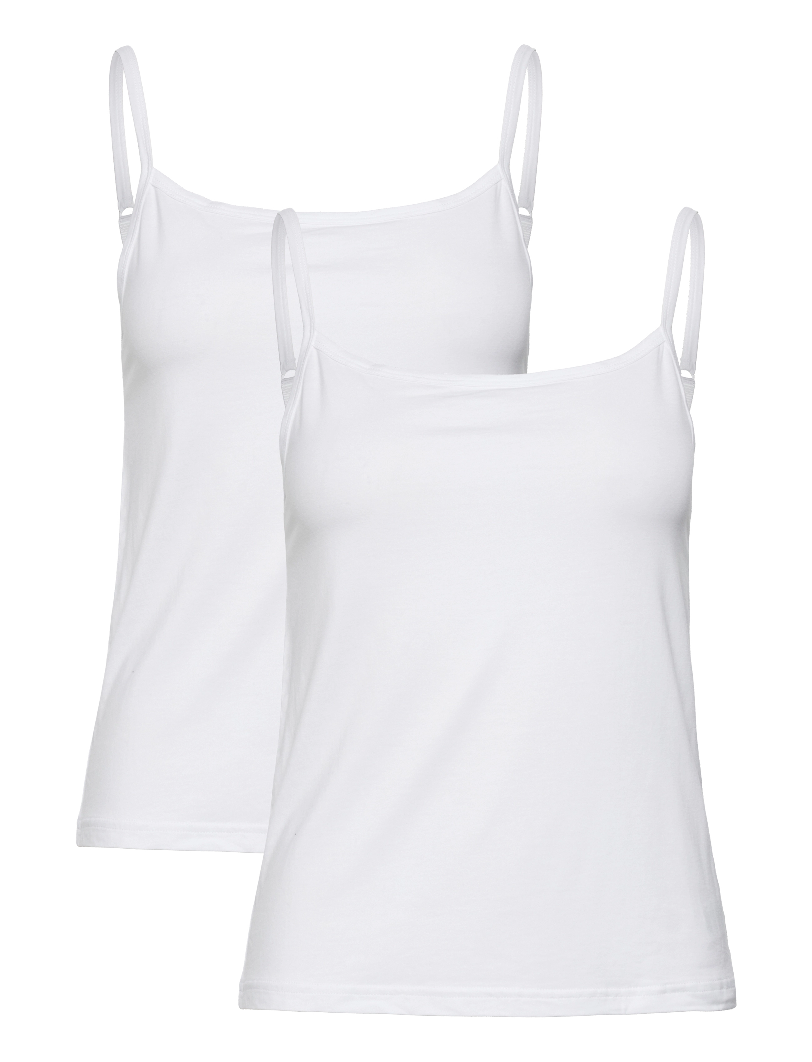 URBAN QUEST The Bamboo 2-Pack Oberteil Weiß - S - Damen