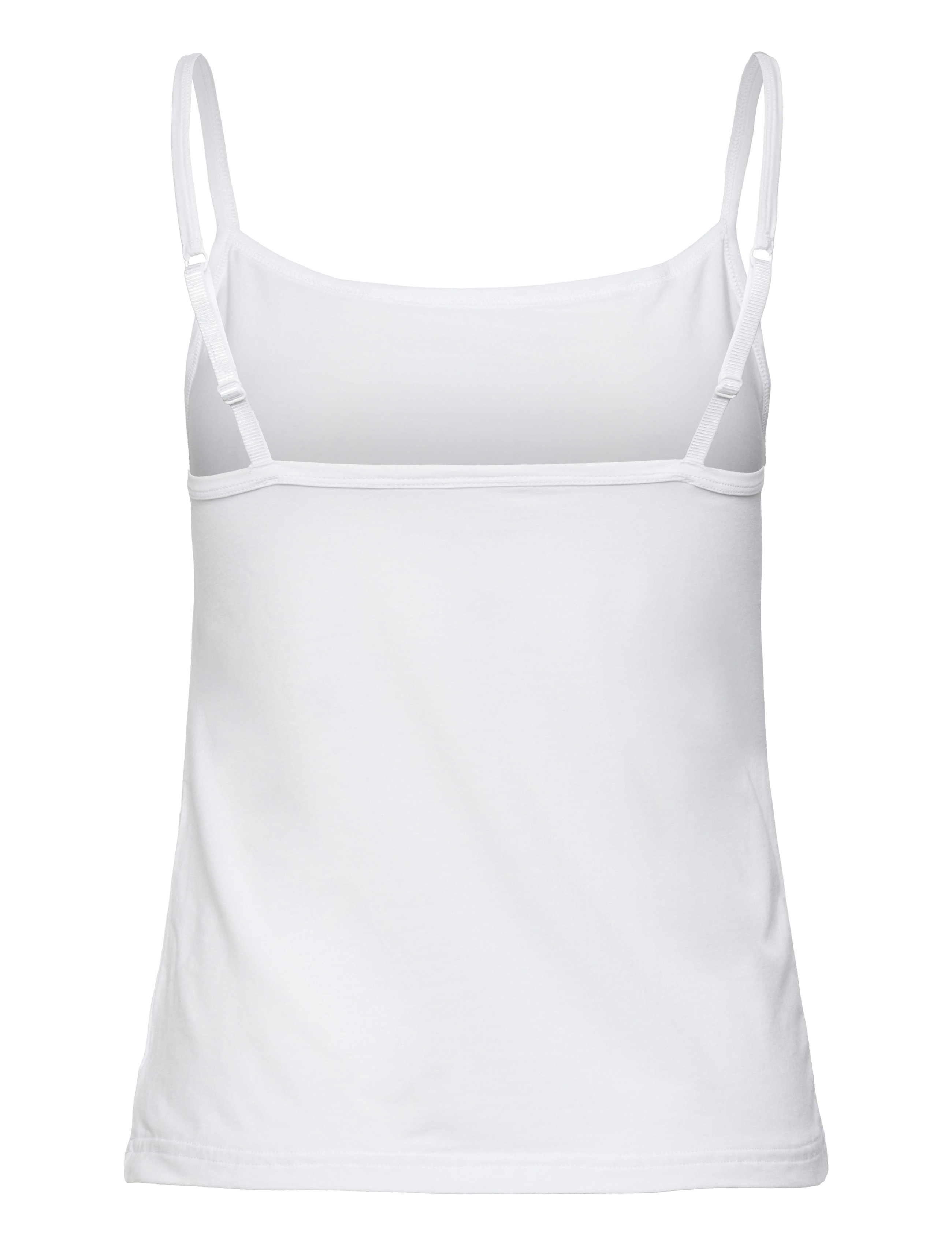 URBAN QUEST - THE BAMBOO 2-PACK TOP - topid ja varrukateta alussärgid - white - 4
