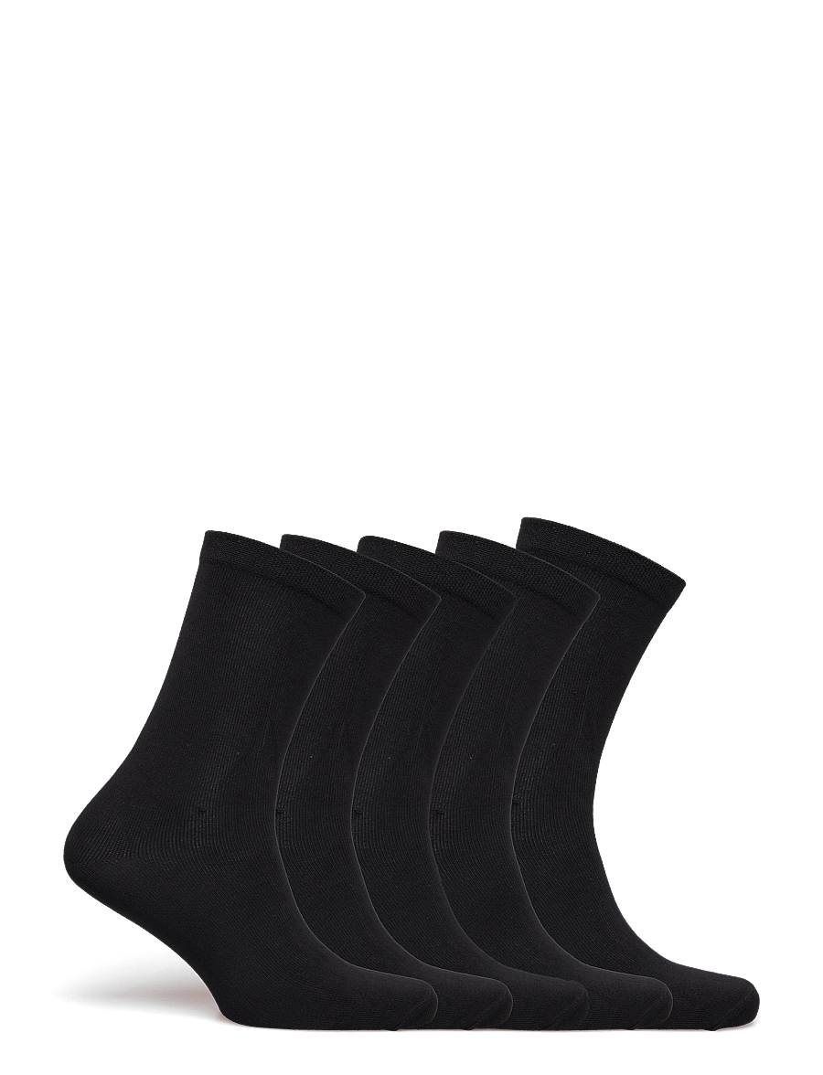 URBAN QUEST - THE BAMBOO WOMEN SOCKS 5-PACK - tavalliset sukat - black - 2
