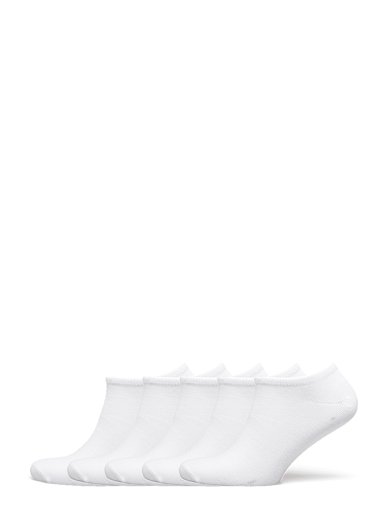 URBAN QUEST - THE BAMBOO WOMEN FOOTIES 5-PACK - sneackersocken - white - 0