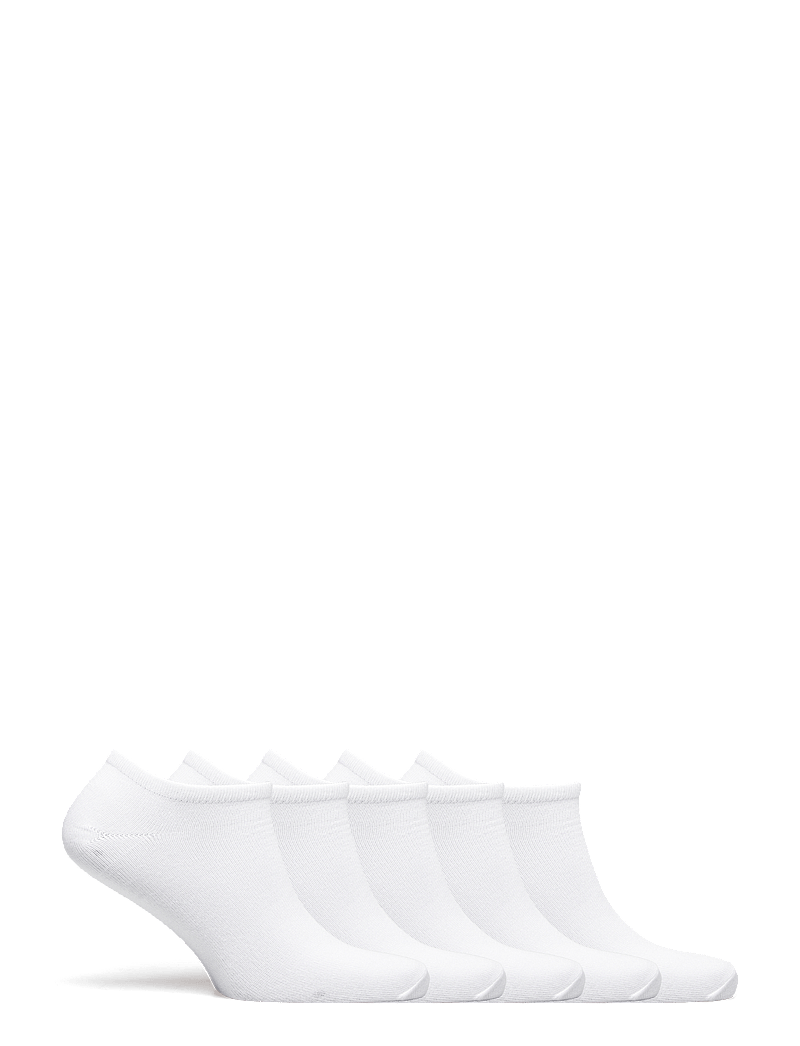 URBAN QUEST - THE BAMBOO WOMEN FOOTIES 5-PACK - sneackersocken - white - 2