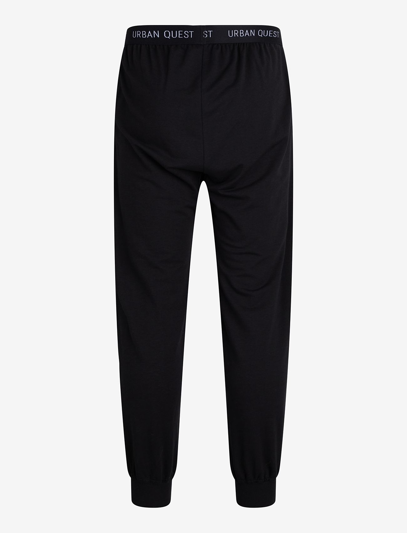 URBAN QUEST - Men Bamboo Sweatpants - natbukser - black - 2