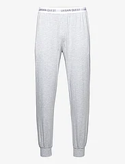 URBAN QUEST - Men Bamboo Sweatpants - pyjamasnederdelar - light grey melange - 0