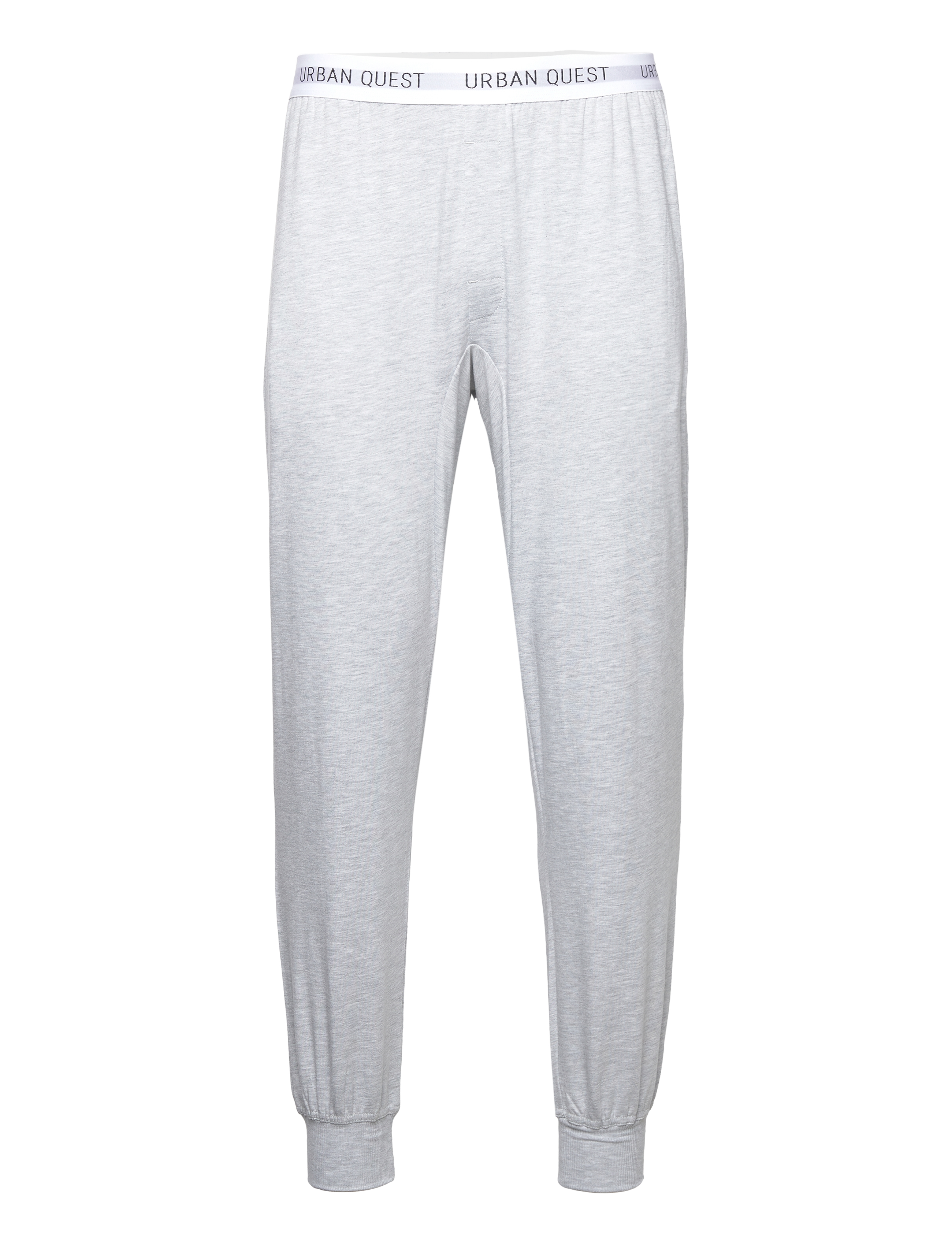 URBAN QUEST Men Bamboo Sweatpants - Undertøj - LIGHT GREY MELANGE / grey