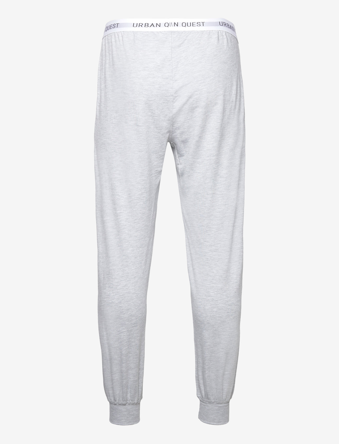 URBAN QUEST - Men Bamboo Sweatpants - natbukser - light grey melange - 1
