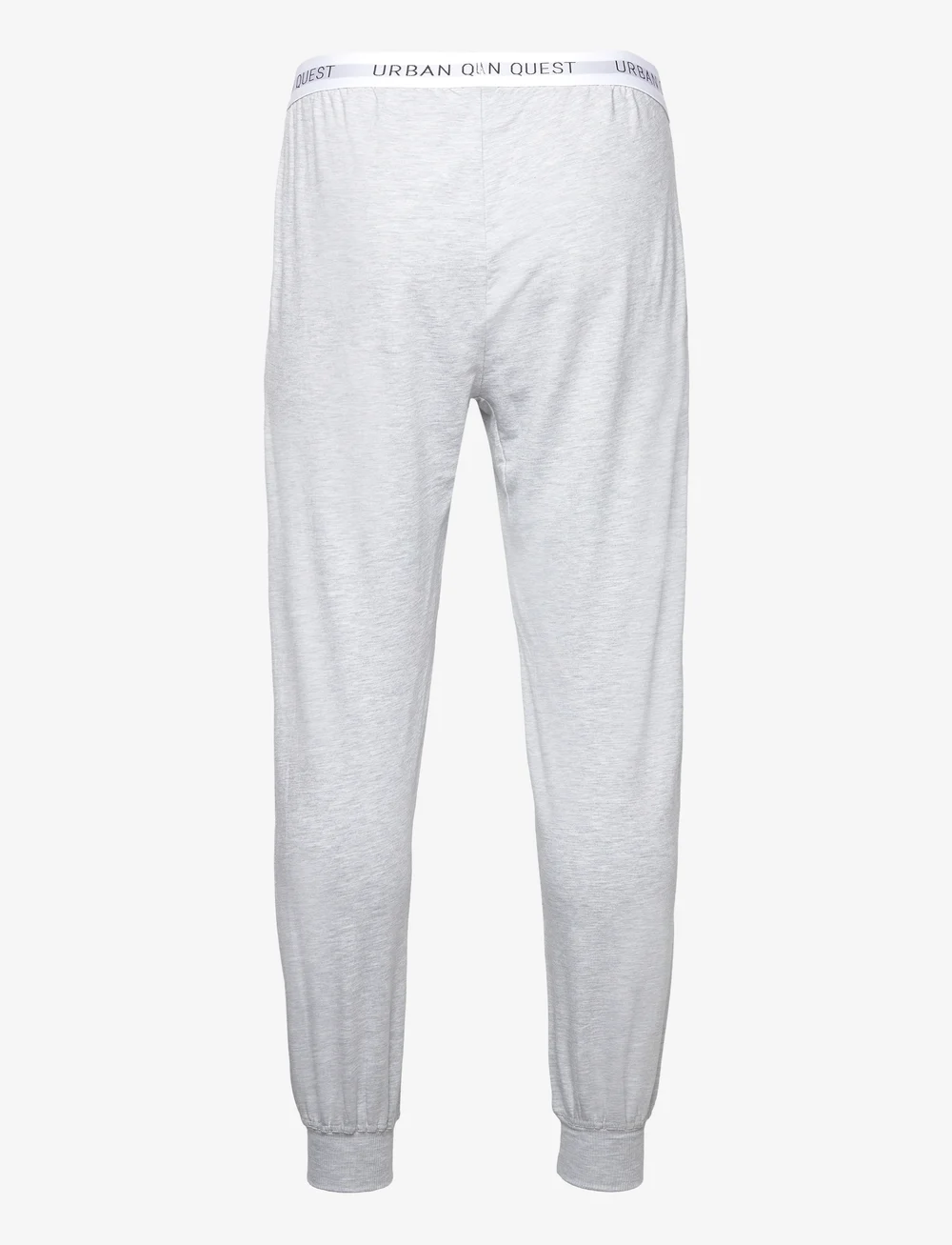 URBAN QUEST - Men Bamboo Sweatpants - pyjamahose - light grey melange - 1
