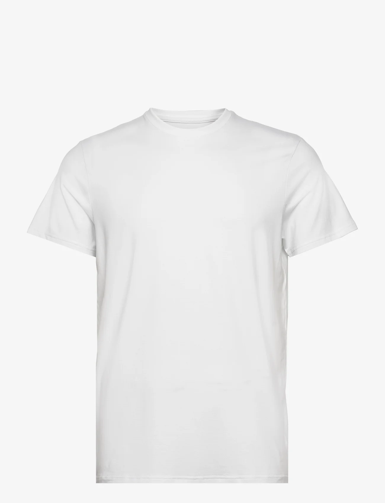 URBAN QUEST - Men Bamboo S/S T-shirt - die niedrigsten preise - white - 0
