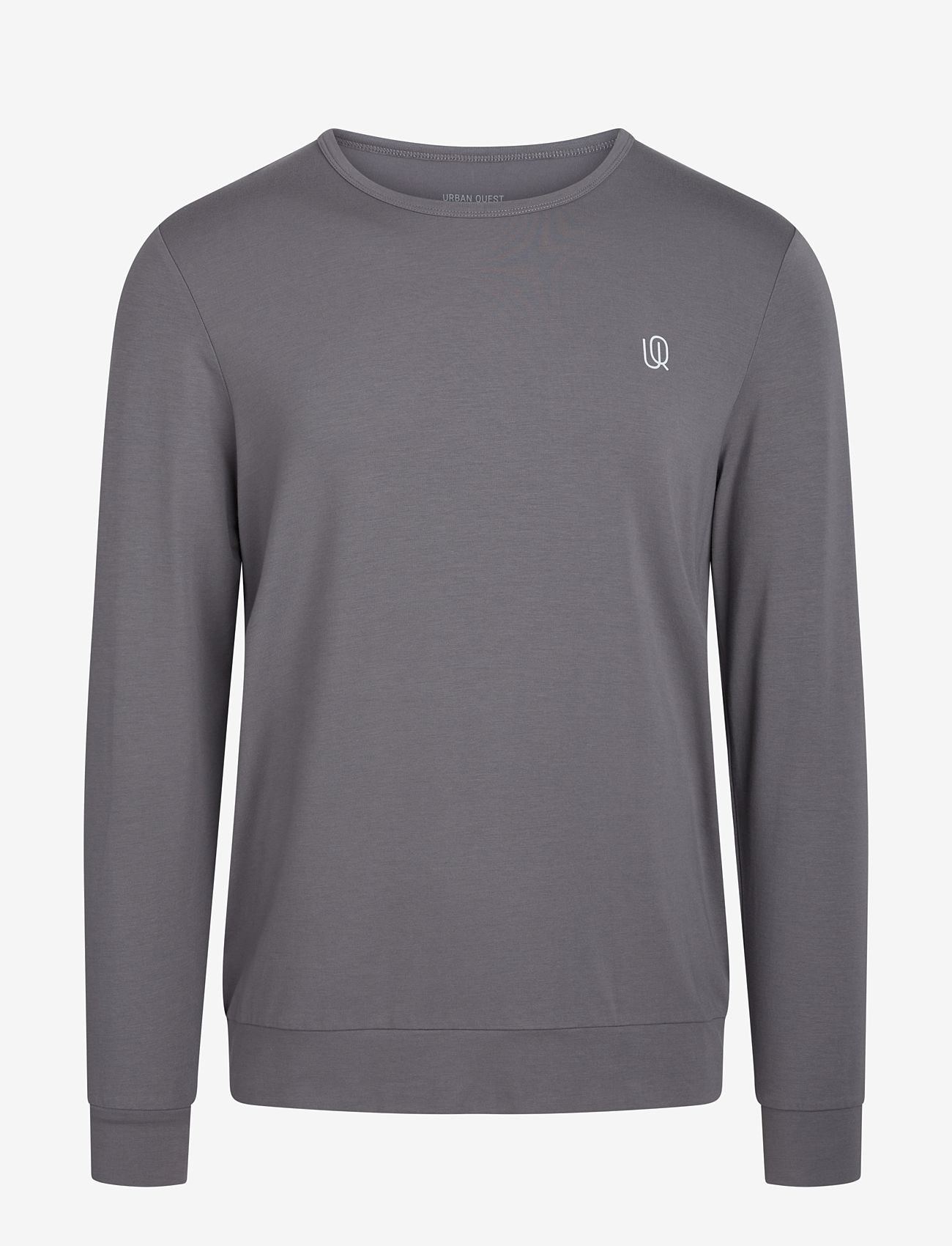 URBAN QUEST - Men Bamboo Sweatshirt - nattrøjer - grey - 1