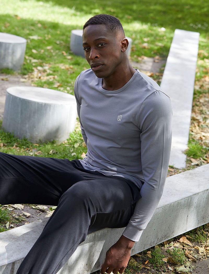 URBAN QUEST - Men Bamboo Sweatshirt - nattrøjer - grey - 0