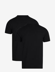 URBAN QUEST - 2-Pack Men Bamboo S/S Undershirt - pižamų marškinėliai - black - 1