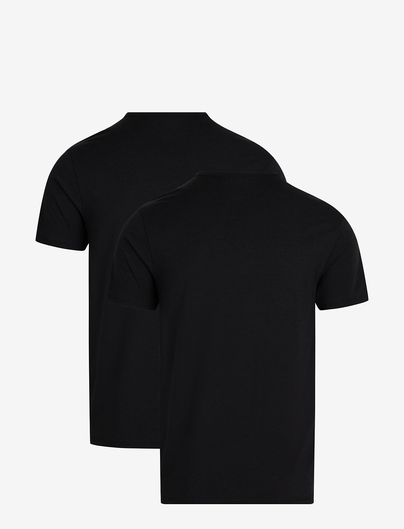 URBAN QUEST - URBAN QUEST The Bamboo Mens short sleeved Undershirt 2-Pack - laveste priser - black - 1