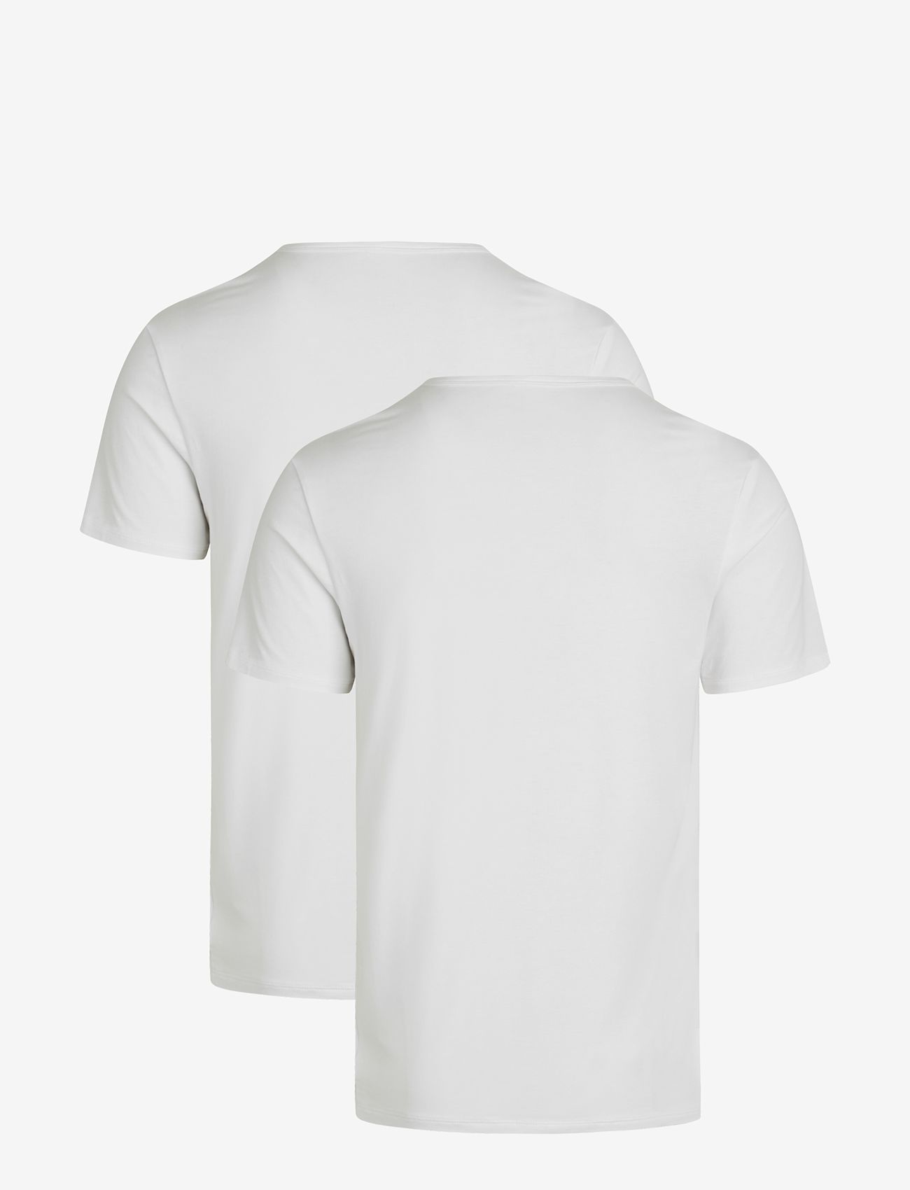 URBAN QUEST - URBAN QUEST The Bamboo Mens short sleeved Undershirt 2-Pack - pyjamaoberteil - white - 2