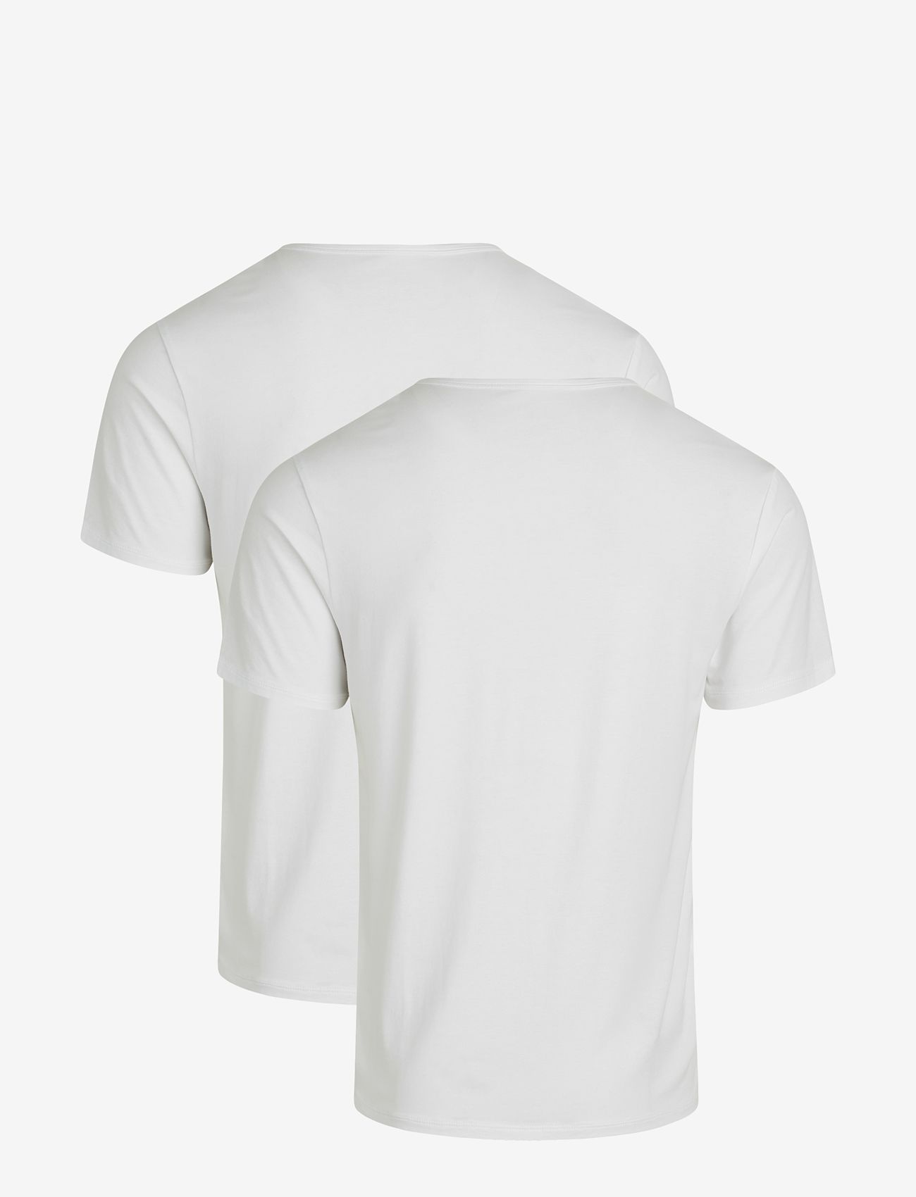 URBAN QUEST - URBAN QUEST The Bamboo Mens V-Neck Undershirt 2-Pack - laveste priser - white - 1