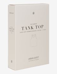 URBAN QUEST - THE BAMBOO 2-Pack Mens Tank Top - pyjamaoberteil - white - 4