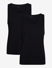 THE BAMBOO 2-Pack Mens Tank Top - BLACK
