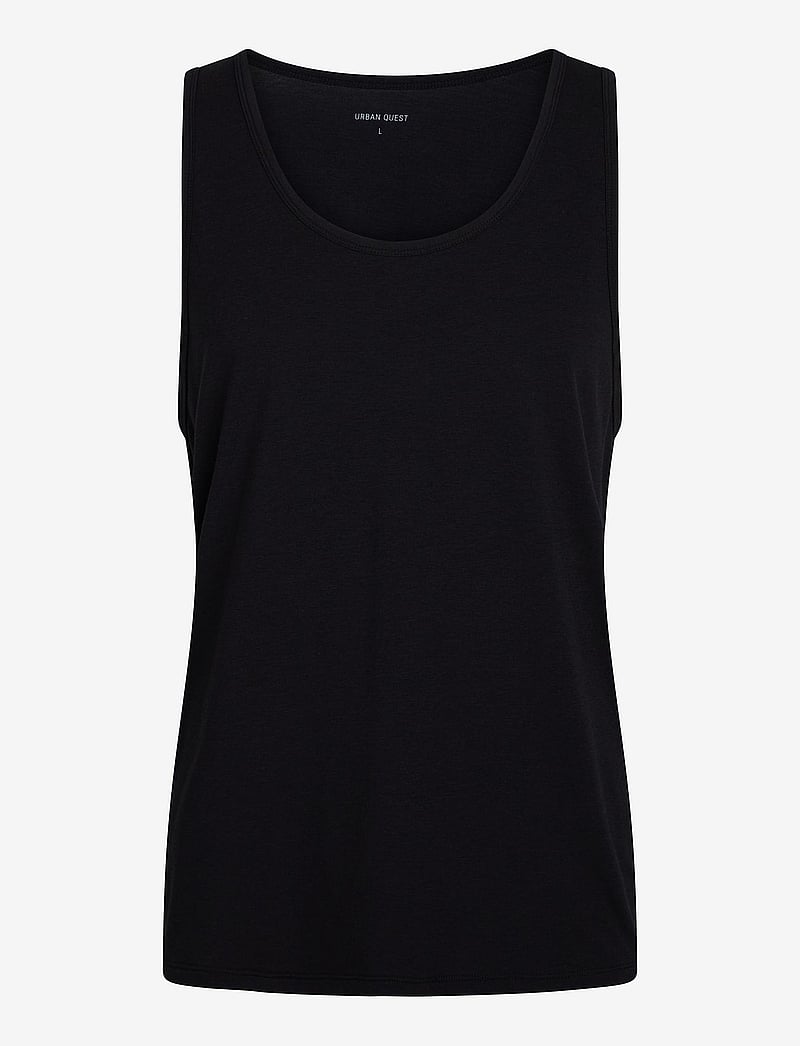 URBAN QUEST - THE BAMBOO 2-Pack Mens Tank Top - pyjamasöverdelar - black - 3