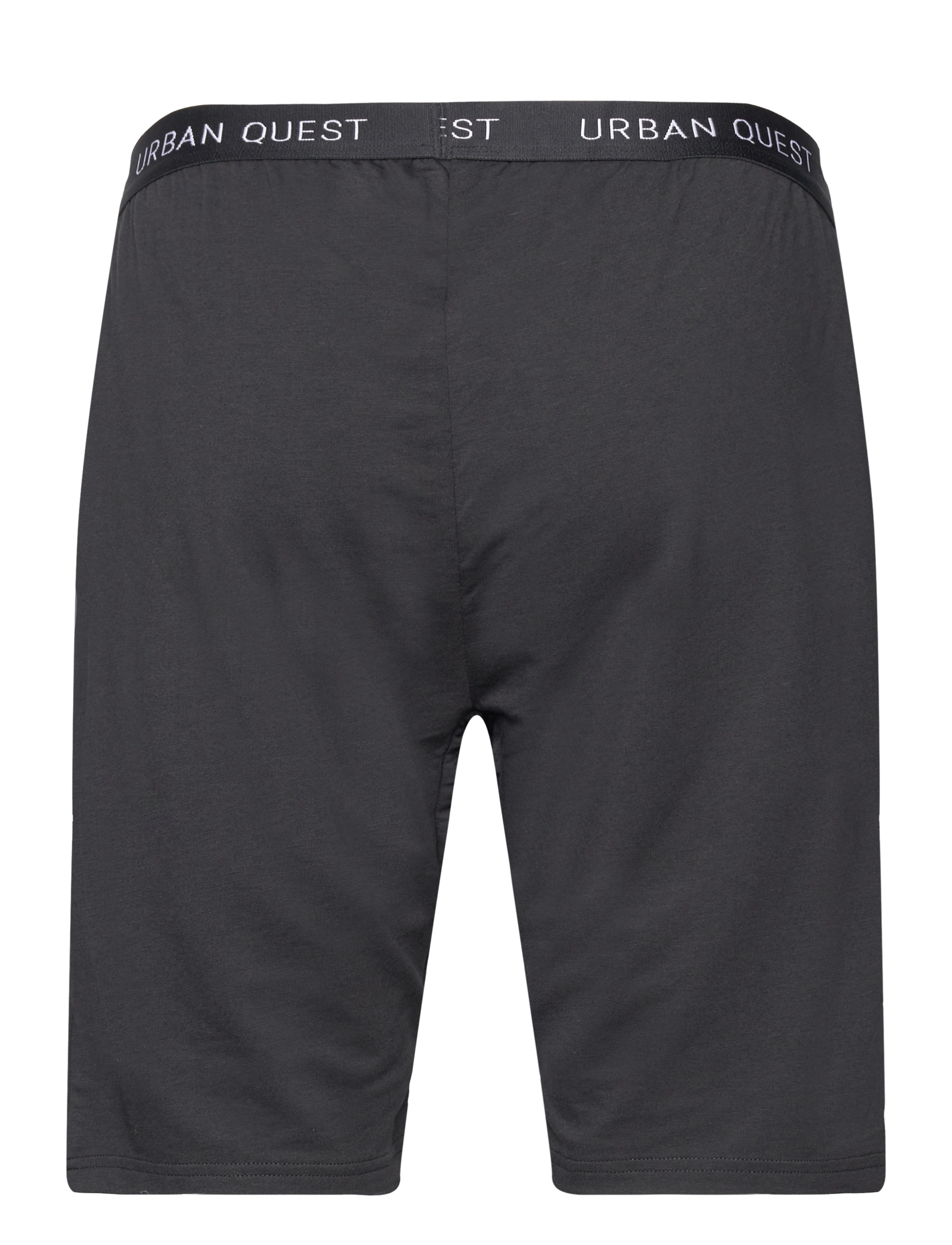 URBAN QUEST - Men Bamboo Sweatshorts - laveste priser - black - 1