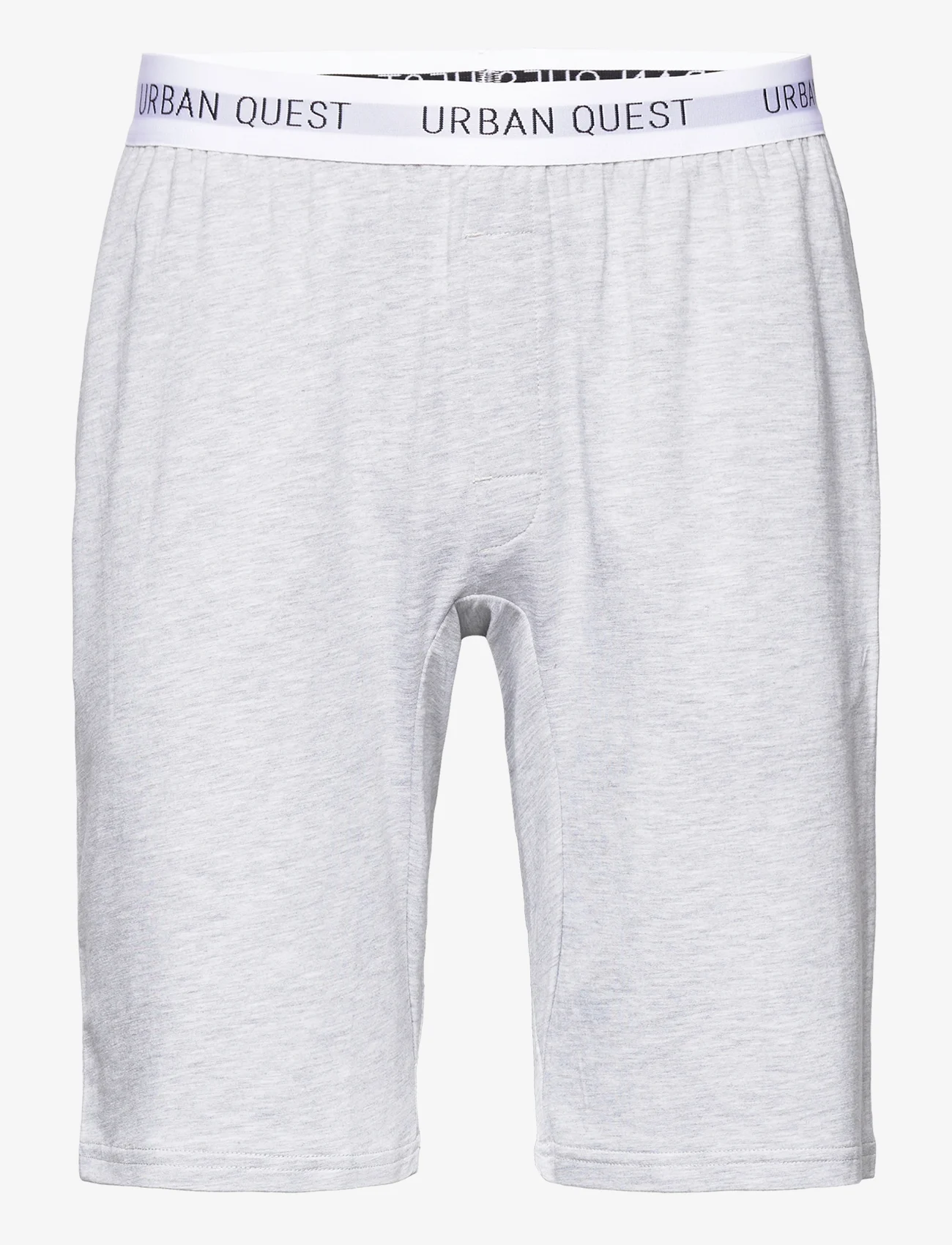 URBAN QUEST - Men Bamboo Sweatshorts - pidžamas bikses - light grey melange - 0