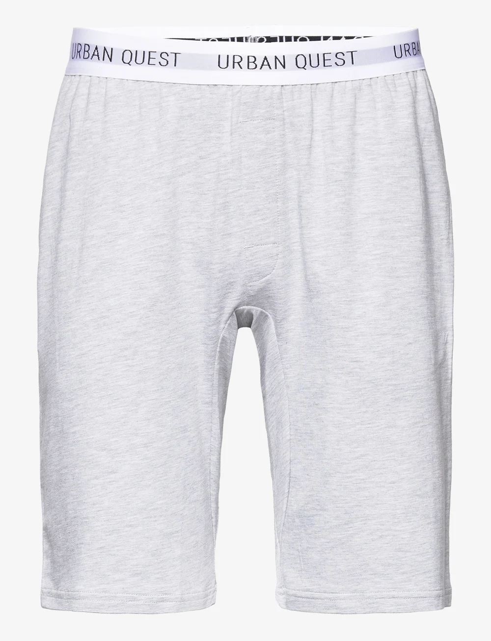 URBAN QUEST - Men Bamboo Sweatshorts - pidžaamapüksid - light grey melange - 0