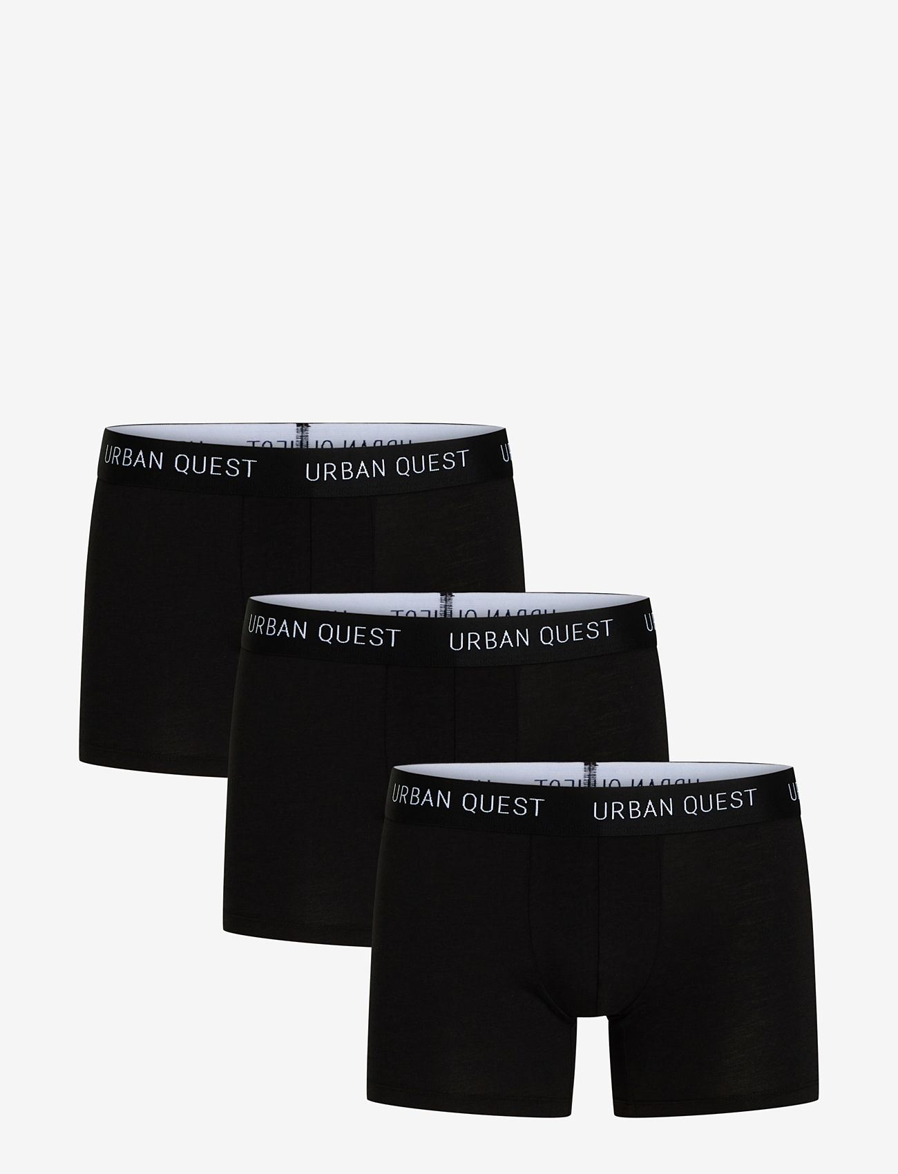 URBAN QUEST - 3-Pack Men Bamboo Tights - multipack underbukser - black - 0