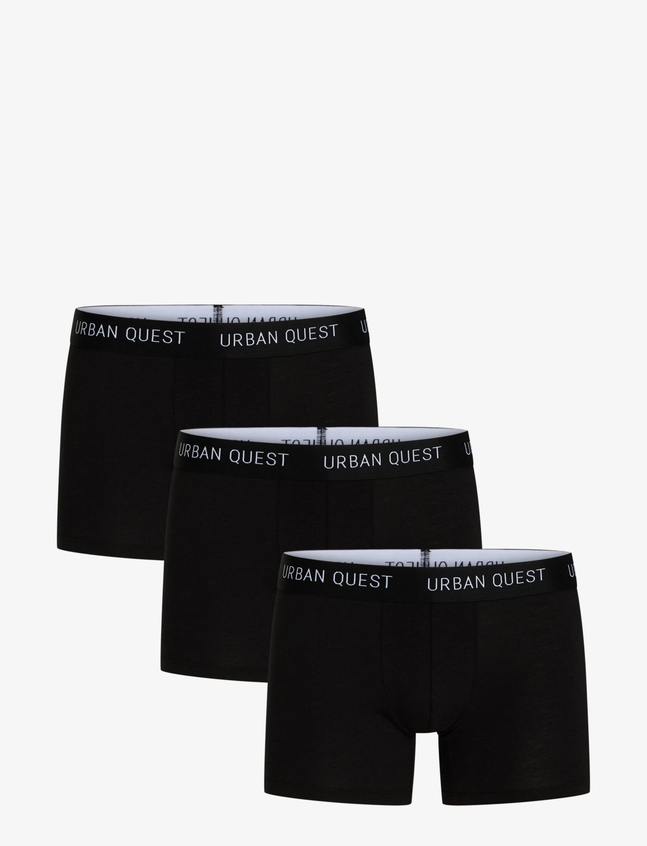 URBAN QUEST URBAN QUEST The Bamboo Mens Tights 3-Pack - URBAN QUEST - BLACK / black