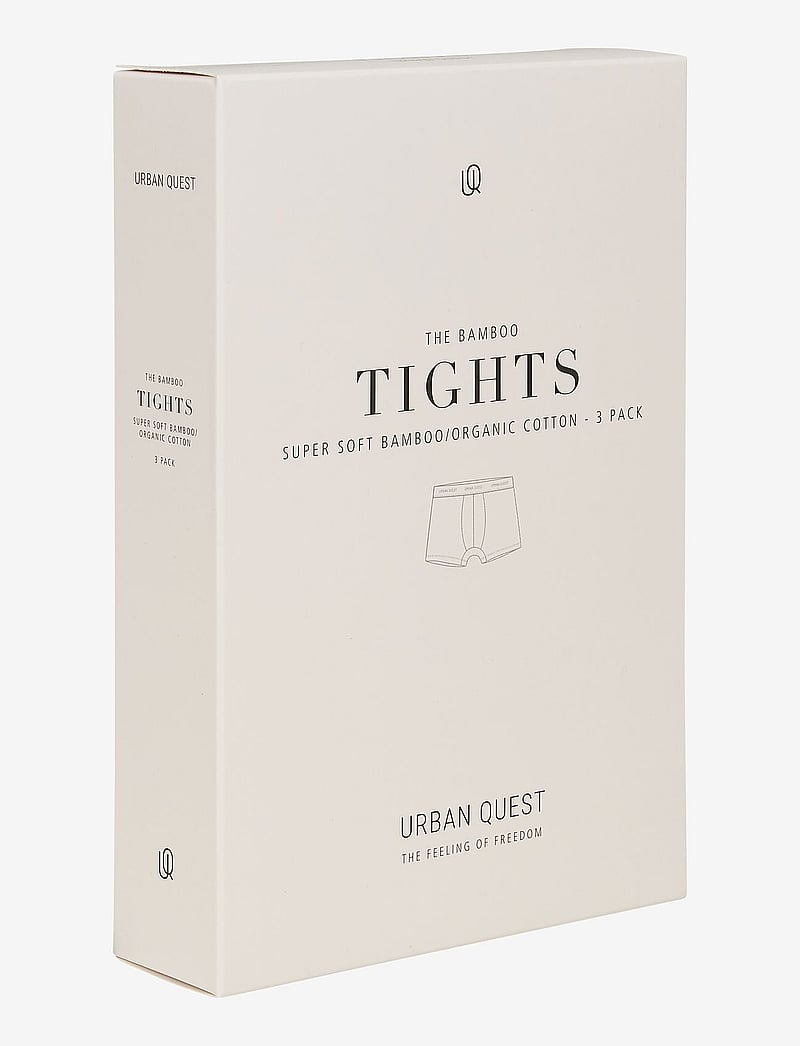 URBAN QUEST - 3-Pack Men Bamboo Tights - multipack underbukser - black - 4