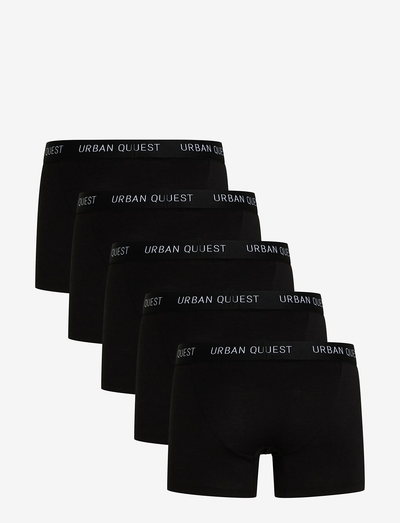 URBAN QUEST - URBAN QUEST The Bamboo Mens Tights 5-Pack - boxer briefs - black - 1
