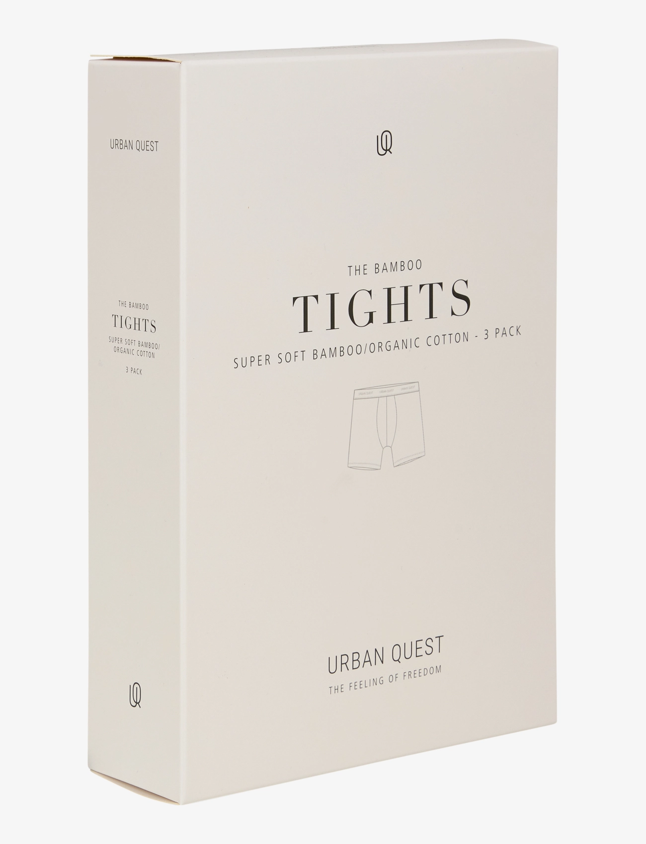 URBAN QUEST - URBAN QUEST The Bamboo Long Leg Tights 3-Pack - black - 5