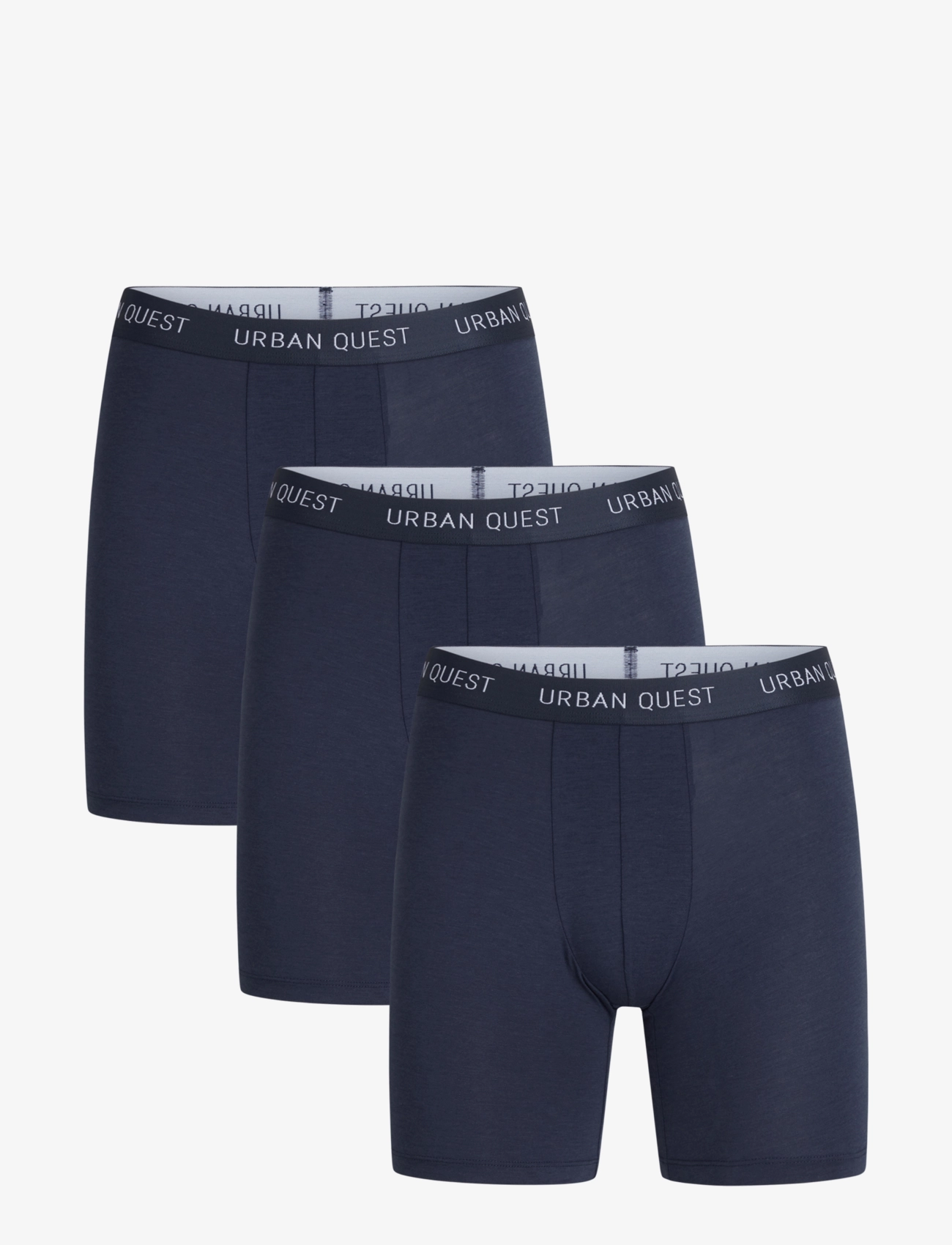 URBAN QUEST Urban Quest The Bamboo Long Bein Strumpfhose 3-Pack Navy - M - Herren