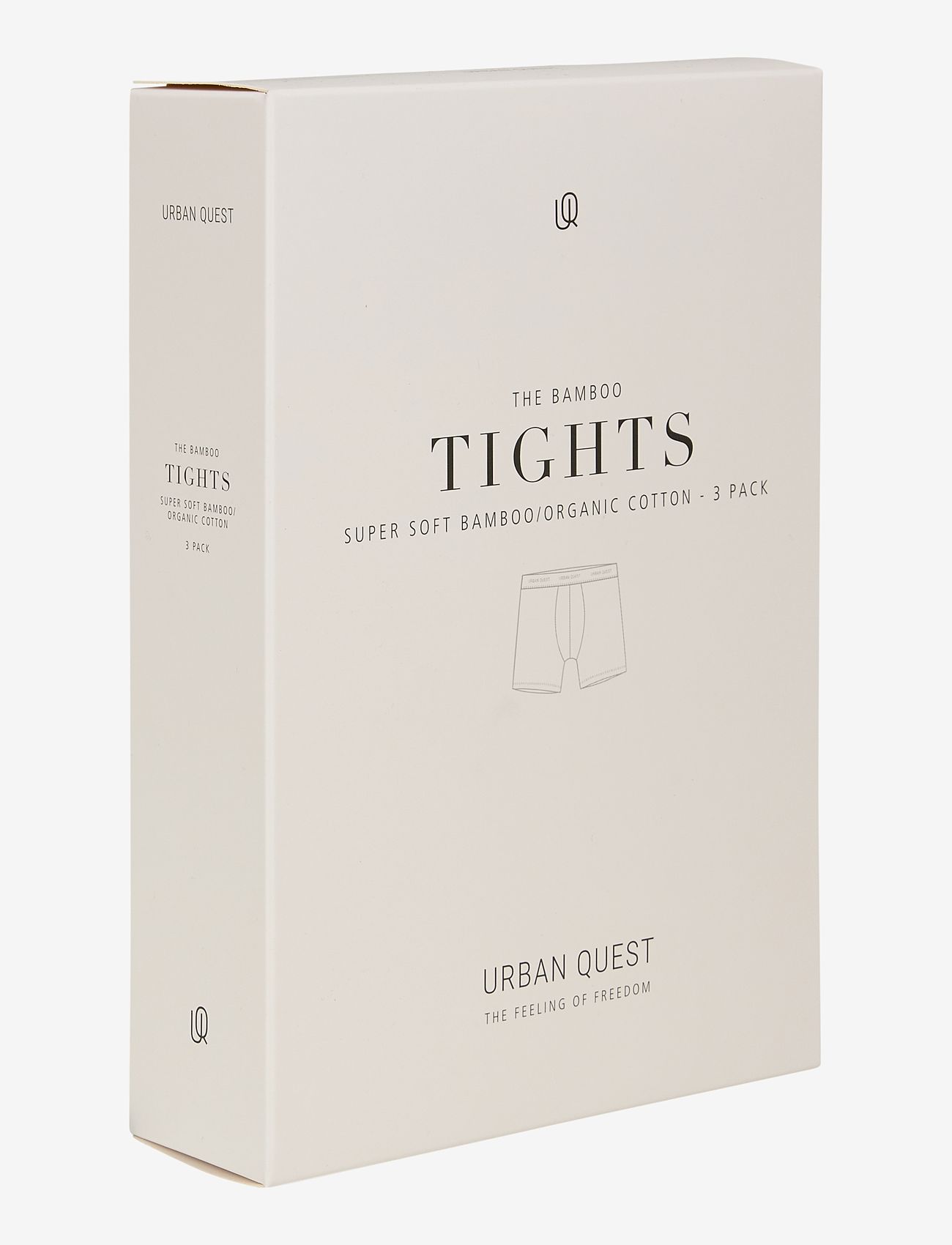 URBAN QUEST - URBAN QUEST The Bamboo Long Leg Tights 3-Pack - navy - 4