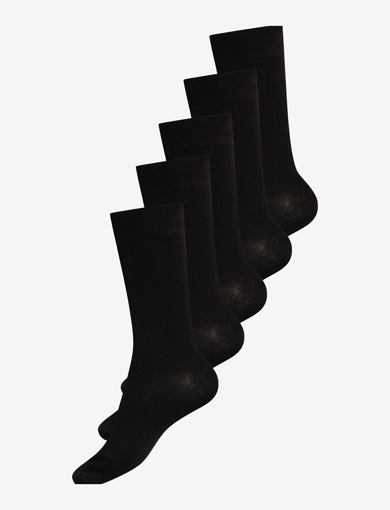 URBAN QUEST - 5-Pack Men Bamboo Basic Socks - treningssokker - black - 0
