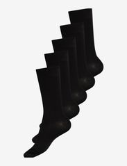 URBAN QUEST - 5-Pack Men Bamboo Basic Socks - laveste priser - black - 0