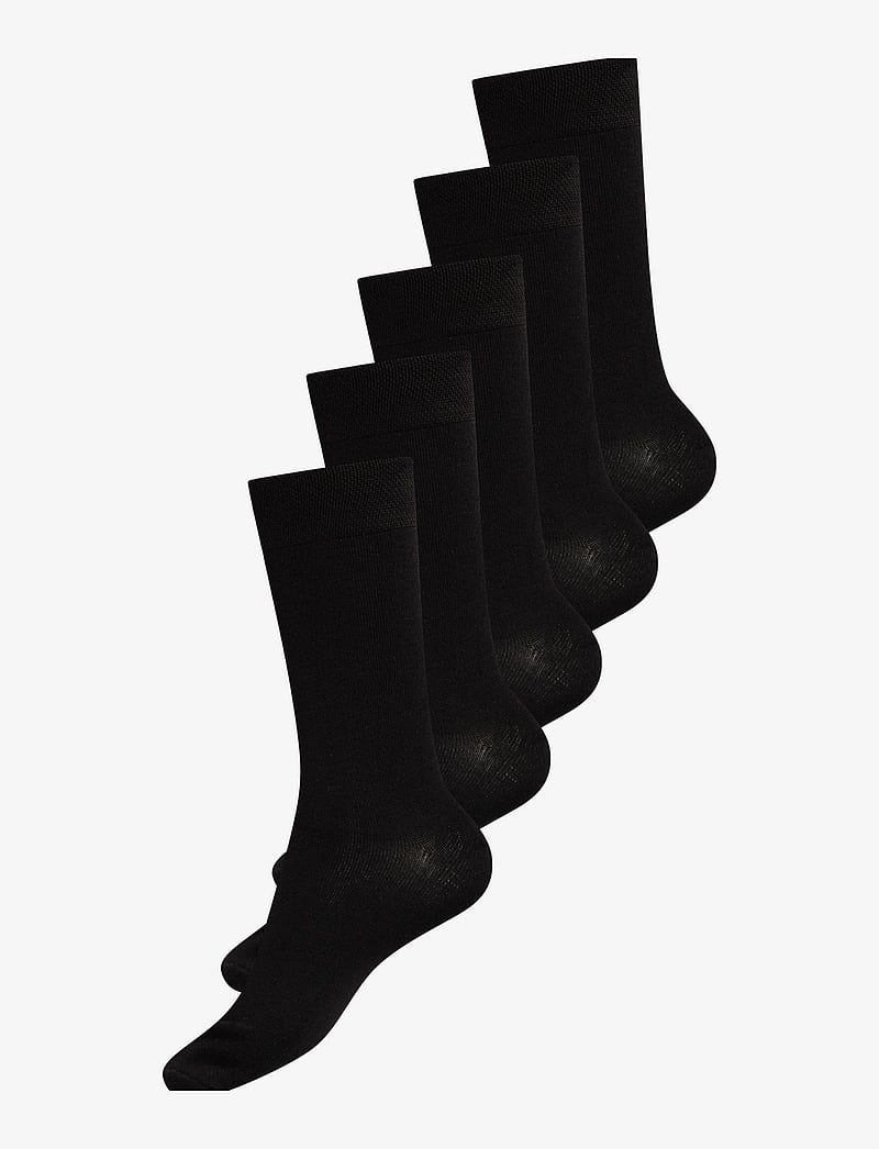 URBAN QUEST - 5-Pack Men Bamboo Basic Socks - treningssokker - black - 0