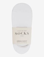 URBAN QUEST - 5-Pack Men Bamboo No Show Socks - mažiausios kainos - white - 1
