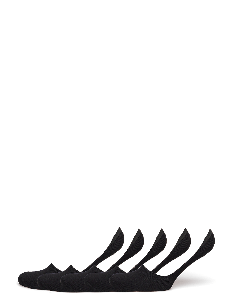 URBAN QUEST - THE BAMBOO WOMEN NO SHOW SOCKS 5-PACK - sneackersocken - black - 0