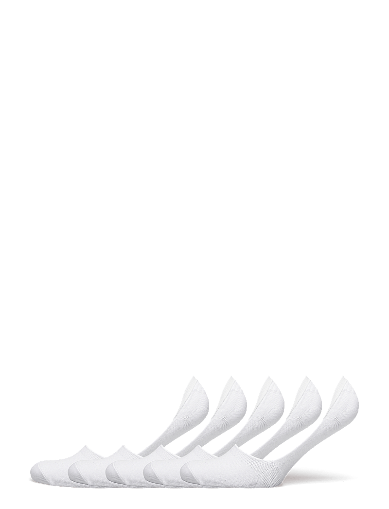 URBAN QUEST - THE BAMBOO WOMEN NO SHOW SOCKS 5-PACK - sneackersocken - white - 0