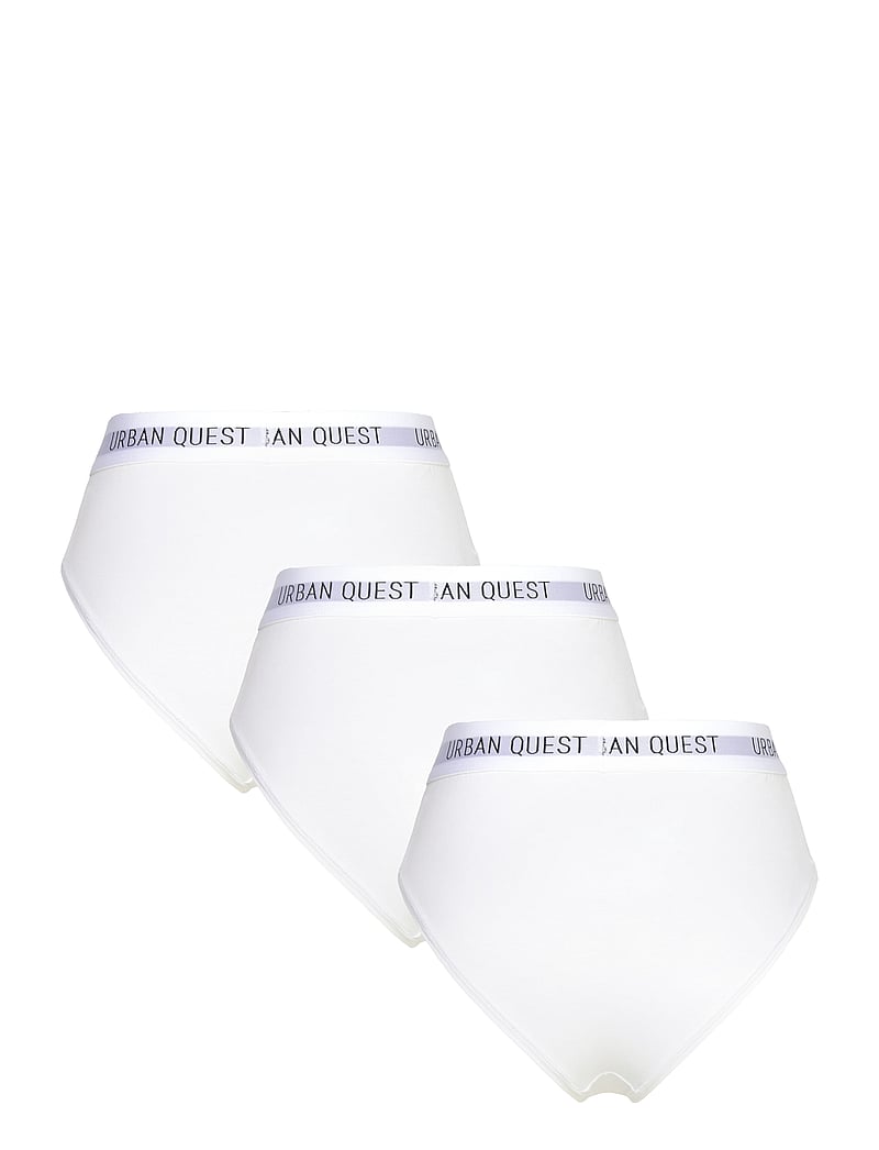 URBAN QUEST - 3-Pack Women Bamboo Maxi Brief - midi & maxi slips - white - 2