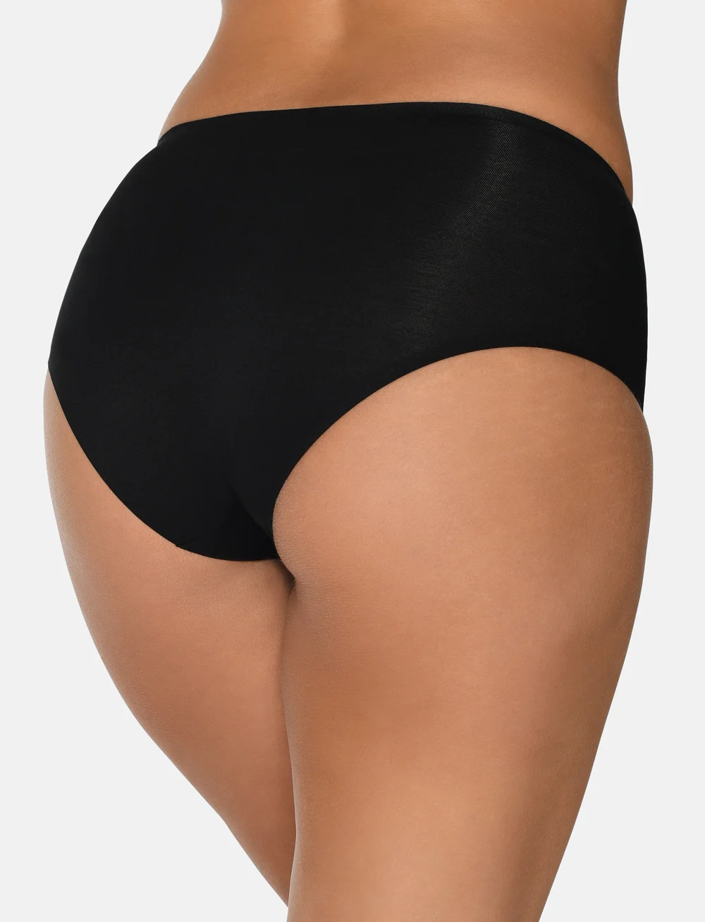 URBAN QUEST - 3-Pack Women Bamboo Maxi Brief - midi & maxi slips - black - 2