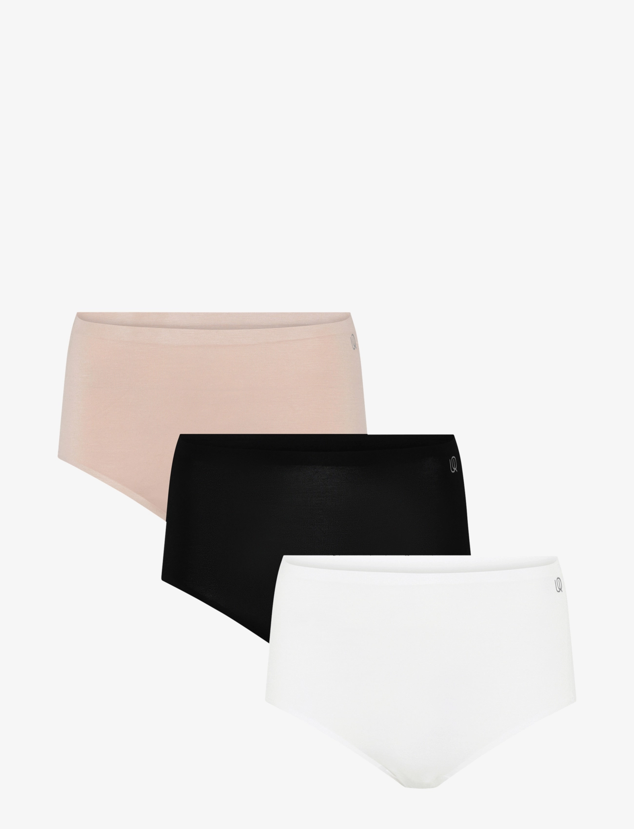URBAN QUEST 3-Pack Damen Bamboo Maxi Brief Weiß - S - Damen