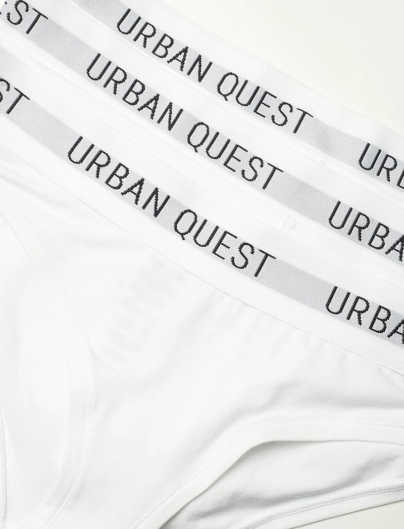 URBAN QUEST - 3-Pack Women Bamboo Bikini Brief - slips - white - 2