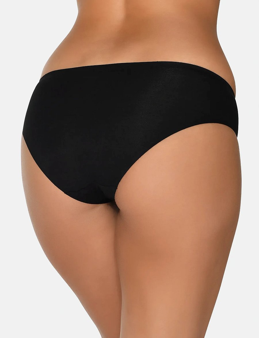 URBAN QUEST - Women Bamboo Bikini Brief - briefs - black - 3