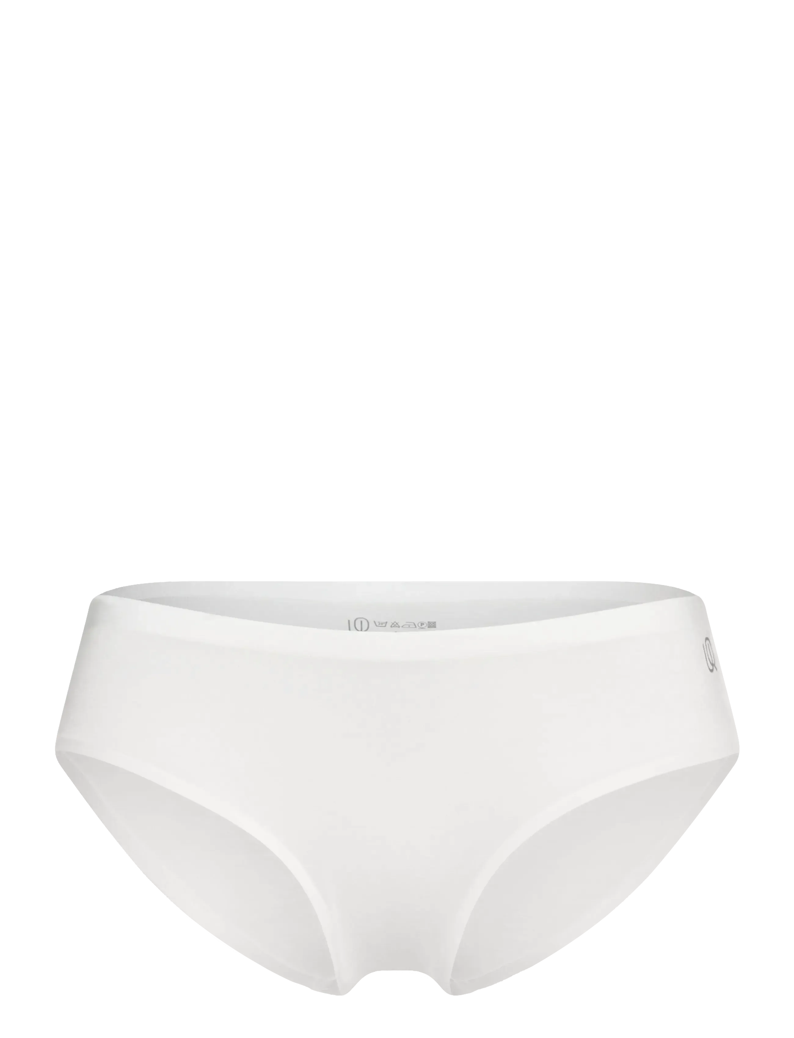 URBAN QUEST Damen Bamboo Bikini Brief Weiß - L - Damen