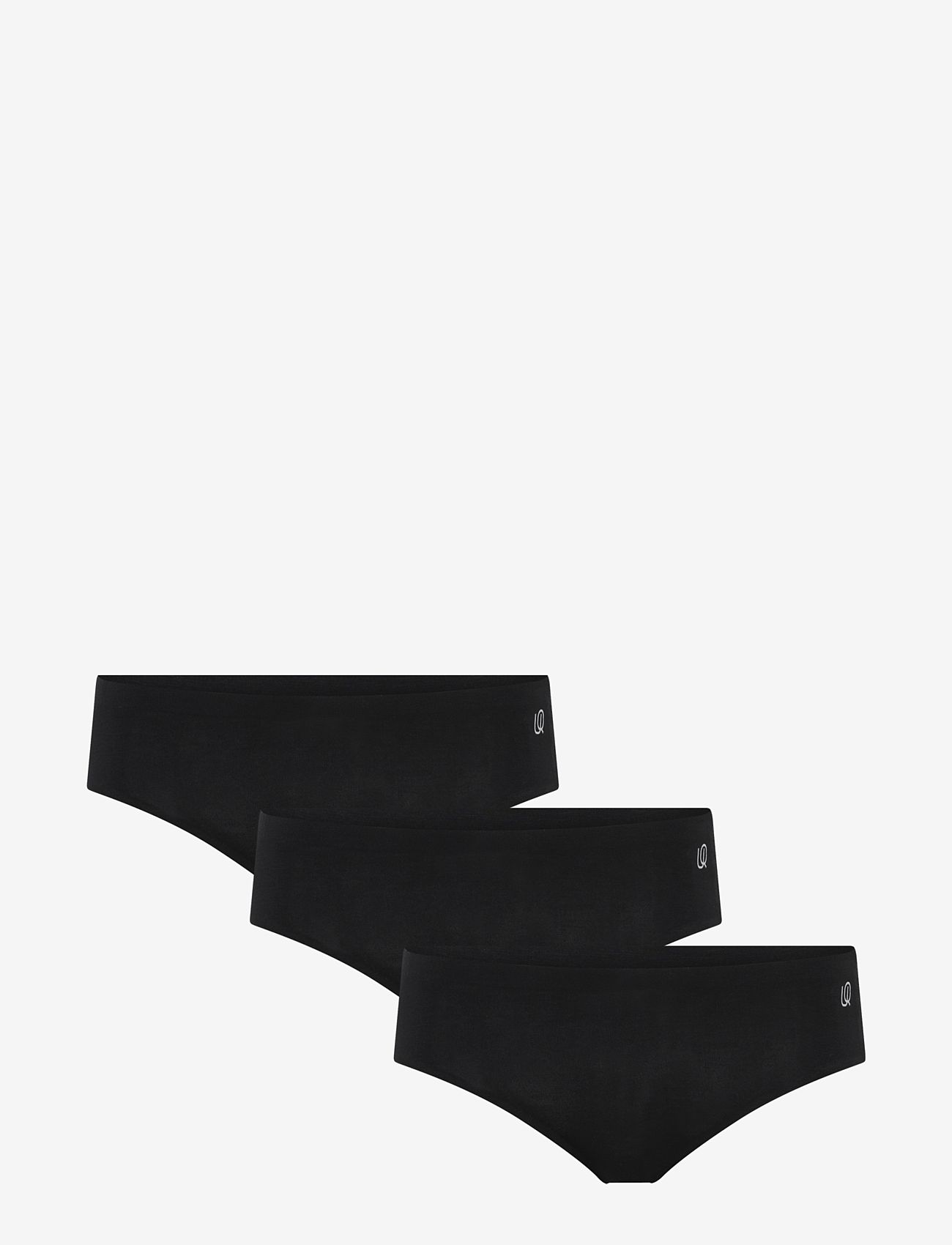 URBAN QUEST - 3-Pack Women Bamboo Bikini Brief - briefs - black - 1